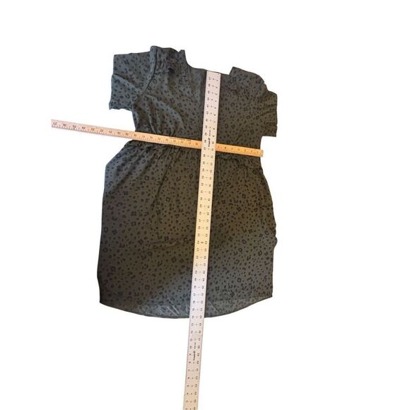 Bobaeu olive green long sleeve hi low dress size large - Picture 9 of 12